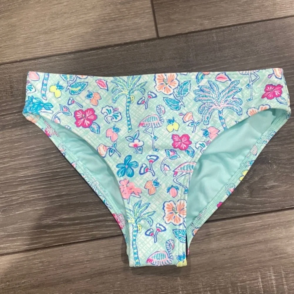 NWOT!‎ Vineyard Vines Blue Printed Girls Bikini Bottom